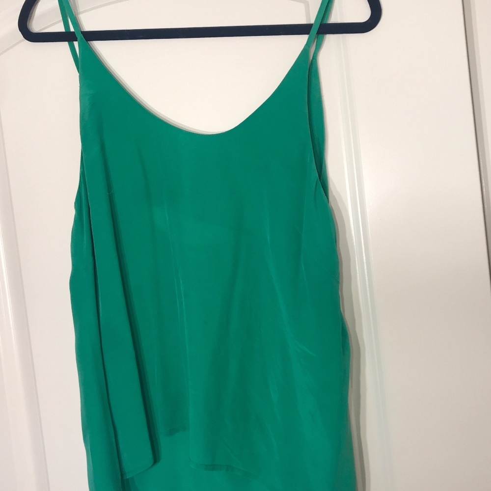 Olive Olivia Green Low-back Tanktop | Size L